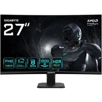 Gigabyte GS27FCA Curved-Gaming-Monitor (68,6 cm/27 ", 1920 x 1080 px, FHD, 1 ms Reaktionszeit, 200 Hz, VA LED, neigbar)