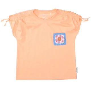 STACCATO - Md.-T-Shirt peachy orange - Gr. - 164