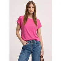 STREET ONE Shirttop mit Deko-Tape
