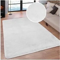 OTTO home Hochflor-Teppich Silky, besonders weich und kuschelig, sehr dichte Qualität, rechteckig, Höhe: 33 mm, rutschhemmend beschichtet, waschbar, uni, Wohnzimmer, Schlafzimmer