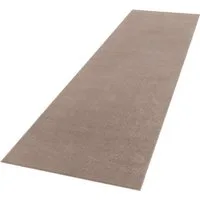 TT Home Teppich Diele, Esszimmer, Flur, Schlafzimmer, Wohnzimmer, Rechteckig, Höhe: 14 mm, Wohnzimmer Kurzflor Einfarbig Modernes Design Waschbar
