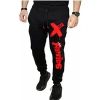 RMK Jogginghose Herren Sporthose Trainingshose Squad X Fitness Gym Elastikbund mit Tunnelzug