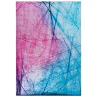 Mazovia Designteppich Modern Teppich für Wohnzimmer, Schlafzimmer, Esszimmer, 80 x 150 cm, Kurflor, Waschbar in Waschmaschine, Höhe 5 mm, Rutschfest