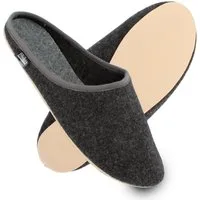 filsko Abisko Damen Herren Kinder Hausschuh Filzpantoffeln, Leichtgewicht, Gästehausschuhe, Slip-On, Gummisohle