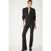 No Matter What Bequeme Jeans Paillettenbesetzte Stretchhose