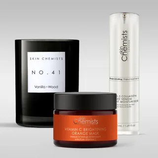 skinChemists Entspannungs- und Stressabbau-Abendgeschenkset