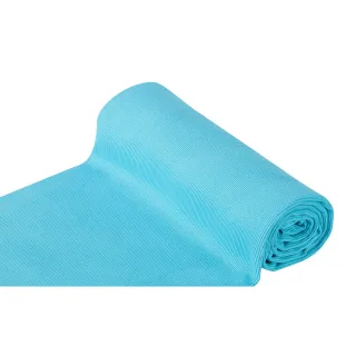 Rippen-Bündchenstoff "Comfort", türkis