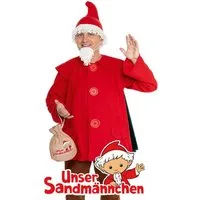 Maskworld Kostüm Unser Sandmännchen Kostüm Karneval Faschingskostüm, Lizenziertes Kostüm des Sandmännchens von MASKWORLD