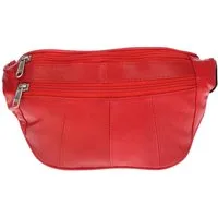 Christian Wippermann Bauchtasche XL große echt Leder Bauchtasche Tasche Hüfttasche, RFID Schutz