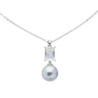 US Polo Assn Jewellery – Emily – Rhodinierte Halskette