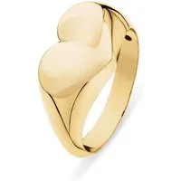CHRIST Goldring CHRIST Damen-Damenring 375er Gelbgold Herz