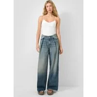QS Weite Jeans Jeans-Hose Jeans / Wide Fit / High Rise / Wide Leg