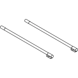 Geberit Set Relings f. Schublade, LänGeberit 40 cm 595326000