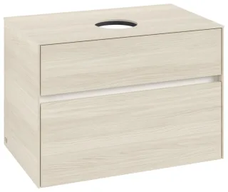 Villeroy & Boch Waschtischunterschrank Collaro C03700 800x548x500mm 2 Ausz. Waschtisch mittig White C03700AA