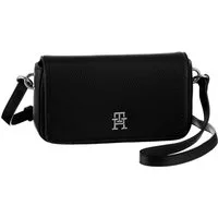Tommy Hilfiger Umhängetasche TH EMBLEM FLAP CROSSOVER, mit TH-Emblem vorne