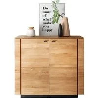 Woodroom Sideboard Zwettl (Wildeiche massiv geölt), Maße 99x86x42 cm, Kommode, Wohnzimmerschrank, massiv