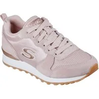 Skechers OG 85 - GOLDN GURL Sneaker Schnürschuh, Original-Retro-Jogginschuh mit Air-Cooled Memory Foam®