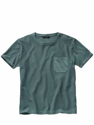 Mey & Edlich Herren Every-Day-Jerseyshirt Grau 100 % Baumwolle (bio)