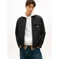 Tommy Jeans Hemdjacke TJM PADDED TECH CORD Overshirt, lockere Form, wattiert