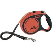 flexi Hundeleine Flexi Hundeleine Xtreme schwarz/orange, Gurt, Leinen