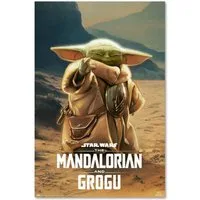 Grupo Erik Poster The Mandalorian & Grogu Poster Grogu 61 x 91,5 cm