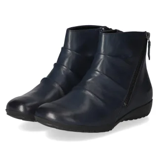 Josef Seibel Stiefeletten NALY  Blau - Gr. 37 -  Leder und Textil