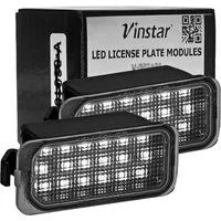 Vinstar KFZ-Ersatzleuchte LED Kennzeichenbeleuchtung E-geprüft für FORD, FORD FOCUS DA3 DYB FIESTA JA8 KUGA S-MAX