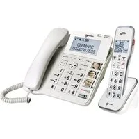 Geemarc Geemarc AMPLIDECT 595 COMBI Schnurgebundenes Seniorentelefon Anrufbea Seniorentelefon