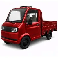 Urban Hopper E-Motorroller Elektro Kabinenroller Lastenrad Mini-LKW Urban Hopper Pickup Twin, 3000 W, 40 km/h, Twin Für 2 Personen, mit Pritsche, Reichweite 70km Blei-Gel-Akku COC