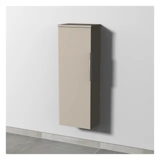 Sanipa 3way Mittelschrank mit 1 Tür, Kaschmir-Matt, UP1661U UP1661U