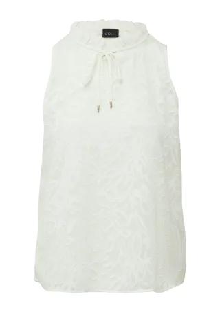s.Oliver BLACK LABEL - Bluse creme - Gr. - 42