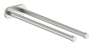 Damixa Handtuchhalter doppelt 400mm, Stahl PVD, 483424600 483424600
