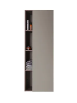 Duravit DuraStyle Hochschrank Basalt Matt 500x240x1800 mm - DS1248R4343 DS1248R4343