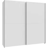 FORTE Schwebetürenschrank 2 Schiebetüren, Made in Europe, stabil und zeitlos (5 Breiten: 120 -200cm, Höhe ca. 190cm) in verschiedenen Farben und Breiten