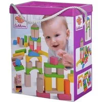 Eichhorn Holzbausteine, natur/bunt Spielbausteine, (60 St), Made in Germany