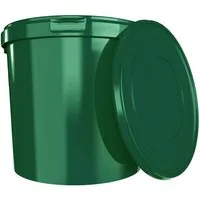 FixedByU Putzeimer Eimer mit Deckel 10 L, Vorratseimer, Lebensmittelecht, (Eimer-Set, 1-tlg., Eimer mit Deckel), Vorratseimer, Lebensmittelecht, Luftdicht, Stabil