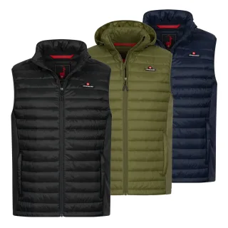 Höhenhorn Dolden Herren Weste Hybridjacke Steppjacke Sportjacke XL Dunkelblau