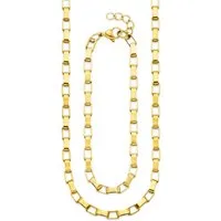 Aniston JEWELRY & WATCHES Ketten und Armband Set Schmuck Geschenk Edelstahlset Halskette und Armband (Set, 2-tlg)
