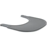 Hauck Hochstuhltablett Alpha Click Tray, grau, Kunststoff, Hauck Hochstuhl Alpha+