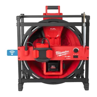 Milwaukee M18 Hochgeschwindigkeits-Rohrreiniger mit flexibler Welle M18HSFSM-122 - 4933499309