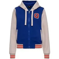 QueenKerosin Collegejacke Kitten Sport Club (1-St) mit Kapuze