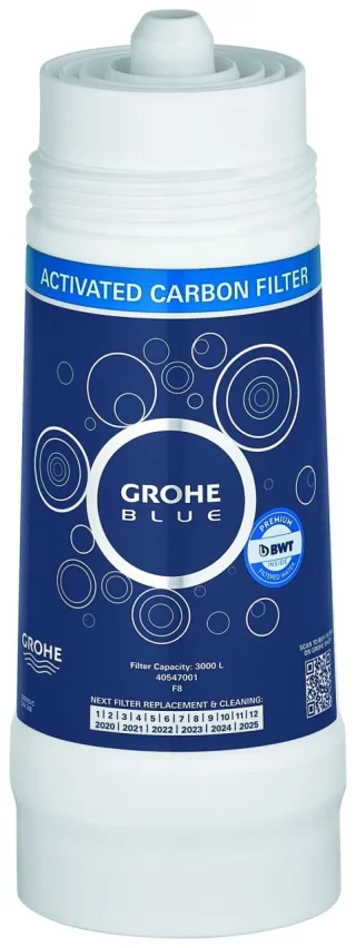 Grohe Blue Carbon-Filter 40547, BWT-Austauschfilter Kapazität 3000 Liter 40547001
