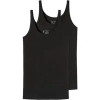 Schiesser Unterhemd 95/5 (2er-Pack) mit elastischer Single-Jersey-Qualität