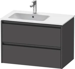 Duravit Ketho.2 Waschtischunterbau wandhängend Graphit Matt 810x480x549 mm - K25267049490000 K25267049490000