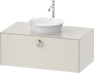 Duravit White Tulip Konsolenwaschtischunterbau wandhängend Nordic Weiß Seidenmatt 1000x550x408 mm -  WT4981039390010