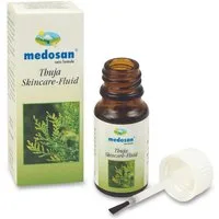 Medosan Warzen-Behandlungsstift Thuja Skincare-Fluid, 10ml mit Dosierpinsel, schnelle Entfernung lästiger Warzen