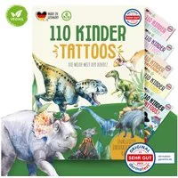 MeinBaby123® Kindertattoo 110 hautfreundliche Hauttattoos für Kinder, Geschenk Kinder, Mitgebsel Kindergeburtstag