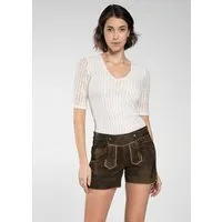 Spieth & Wensky Shorts Ella mit Schnürung am Beinabschluss