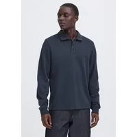 Blend Sweatshirt BHBRODY POLO SWEATSHIRT mit Baumwollmischung aus Baumwolle und Polyester, Regular Fit