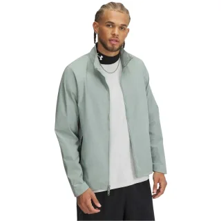 Under Armour - Kapuzenpullover für Herren, Durchgehender Reißverschluss (Grün)